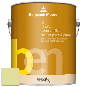 Benjamin Moore Ben W625 Premium Interior Latex Flat краска цвет 2028-50 Wales Green