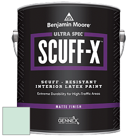 Benjamin Moore 484 Ultra Spec SCUFF-X Interior Matte Finish краска цвет 645 Outer Sphere