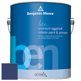 Benjamin Moore Ben W626 Premium Interior Latex Eggshell краска цвет NCS S 5540-R70B 