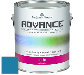 Benjamin Moore 792 Advance Interior Paint-Satin эмаль цвет 784 Blue Macaw