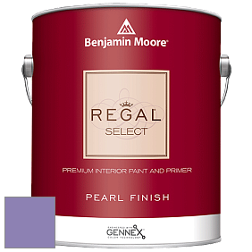 Benjamin Moore 550 Regal Select Waterborne Interior Pearl Finish краска цвет 1398 Charmed Violet