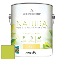 Benjamin Moore 514 Natura Interior Semi-Gloss Finish краска цвет NCS S 0565-G50Y 