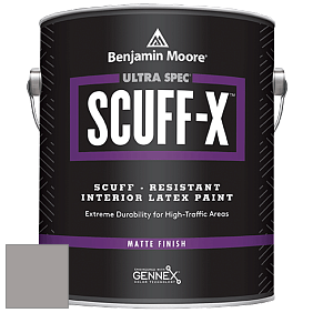 Benjamin Moore 484 Ultra Spec SCUFF-X Interior Matte Finish краска цвет AF-675 