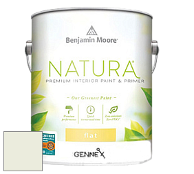 Benjamin Moore 514 Natura Interior Semi-Gloss Finish краска цвет 851 Tint of Mint