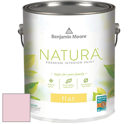 Benjamin Moore 512 Natura Interior Flat Finish матовая краска цвет NCS S 0520-R20B 