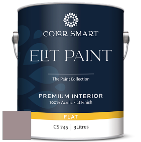 COLOR SMART CS 745 ELIT PAINT глубокоматовая моющаяся краска цвет NCS S 4010-R10B 