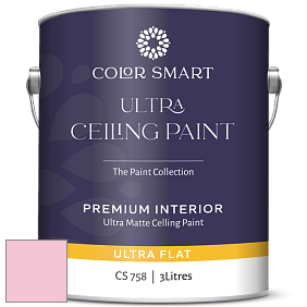 COLOR SMART CS 758 ULTRA CEILING PAINT ультраматовая краска цвет 2003-60 Exotic Pink