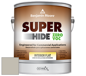 Benjamin Moore 355 Super Hide Zero Voc Interior Flat краска цвет 1486 Winterwood