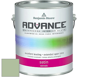 Benjamin Moore 792 Advance Interior Paint-Satin эмаль цвет NCS S 2020-G30Y 
