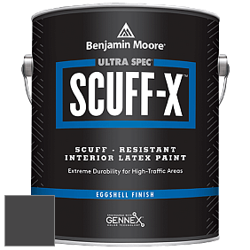 Benjamin Moore 485 Ultra Spec SCUFF-X Interior Eggshell Finish краска цвет 2118-10 Universal Black