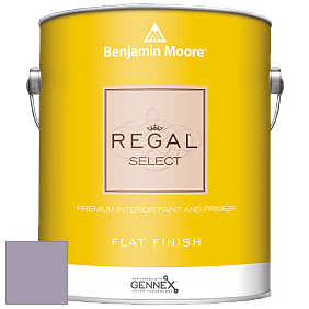 Benjamin Moore 547 Regal Select Waterborne Interior Flat Finish краска цвет 1383 Iris Bliss