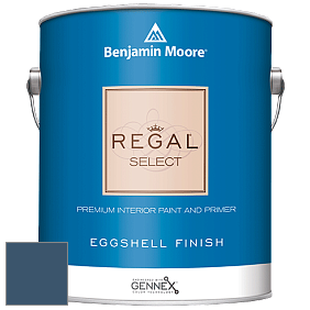 Benjamin Moore 549 Regal Select Waterborne Interior Eggshell Finish краска цвет 2061-20 Champion Cobalt