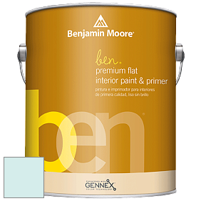 Benjamin Moore Ben W625 Premium Interior Latex Flat краска цвет 2056-70 Icy Moon Drops