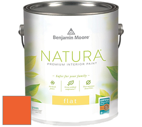 Benjamin Moore 512 Natura Interior Flat Finish матовая краска цвет NCS S 0585-Y60R 