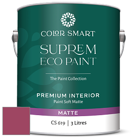 COLOR SMART CS 619 SUPREM ECO PAINT матовая краска цвет 2078-20 Raspberry Glaze