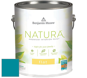 Benjamin Moore 512 Natura Interior Flat Finish матовая краска цвет 762 Pacific Palisades