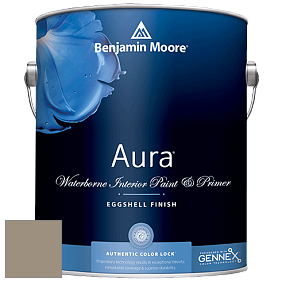 Benjamin Moore Aura 524 Waterborne Interior Eggshell Finish краска цвет 978 Raccoon Hollow