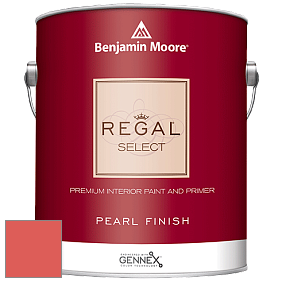 Benjamin Moore 550 Regal Select Waterborne Interior Pearl Finish краска цвет 2011-30 Hot Spice