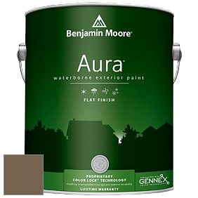 Benjamin Moore Aura 629 Waterborne Exterior Flat Finish краска цвет AF-120 