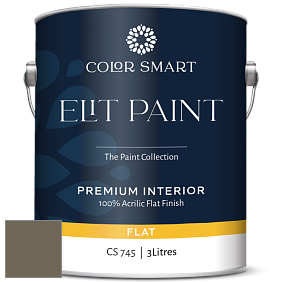 COLOR SMART CS 745 ELIT PAINT глубокоматовая моющаяся краска цвет 1540 Cabin Fever