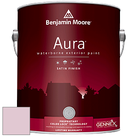 Benjamin Moore Aura 631 Waterborne Exterior Satin Finish краска цвет 2082-60 Pink Innocence