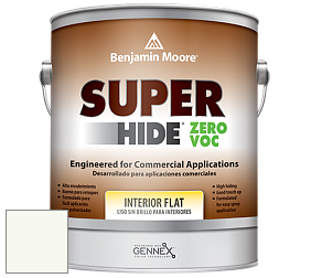 Benjamin Moore 355 Super Hide Zero Voc Interior Flat краска цвет RAL 9010 