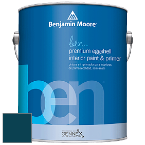 Benjamin Moore Ben W626 Premium Interior Latex Eggshell краска цвет RAL 5020 