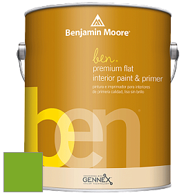 Benjamin Moore Ben W625 Premium Interior Latex Flat краска цвет NCS S 1080-G30Y 