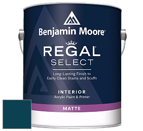 Benjamin Moore 548 IRegal Select Interior Paint - Matte краска цвет RAL 5020 