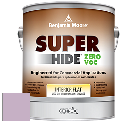 Benjamin Moore 355 Super Hide Zero Voc Interior Flat краска цвет 1376 Angelina