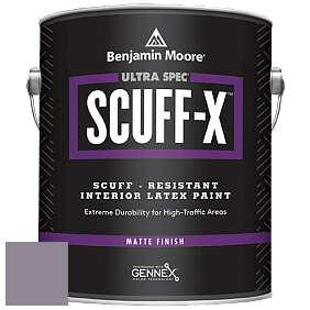 Benjamin Moore 484 Ultra Spec SCUFF-X Interior Matte Finish краска цвет AF-600 