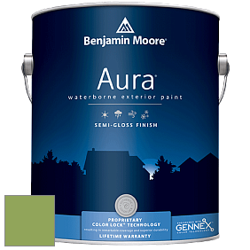 Benjamin Moore Aura 632 Waterborne Exterior Semi-Gloss Finish краска цвет 427 Napa Vineyards