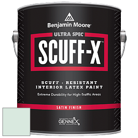 Benjamin Moore 486 Ultra Spec SCUFF-X Interior Satin Finish краска цвет 848 Lakeshore Green