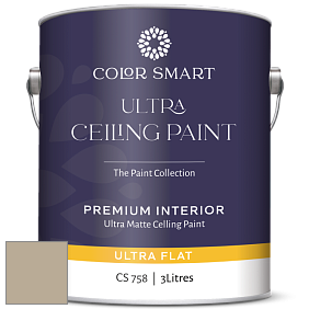COLOR SMART CS 758 ULTRA CEILING PAINT ультраматовая краска цвет 1523 Embassy Green