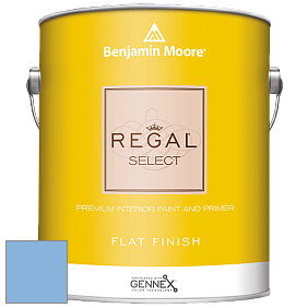 Benjamin Moore 547 Regal Select Waterborne Interior Flat Finish краска цвет 816 Aqua Marina