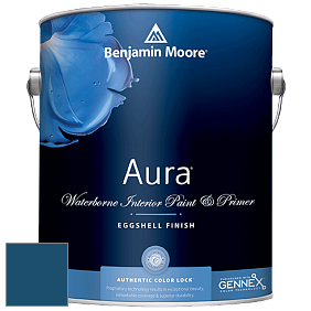 Benjamin Moore Aura 524 Waterborne Interior Eggshell Finish краска цвет NCS S 5540-R90B 