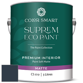 COLOR SMART CS 619 SUPREM ECO PAINT матовая краска цвет RAL 5008 