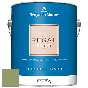 Benjamin Moore 549 Regal Select Waterborne Interior Eggshell Finish краска цвет 545 Buckingham Gardens
