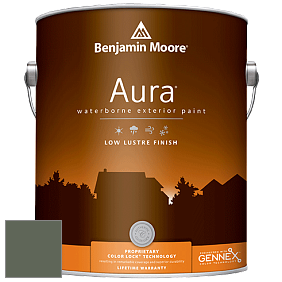 Benjamin Moore Aura 634 Waterborne Exterior Low Lustre Finish краска цвет AF-480 