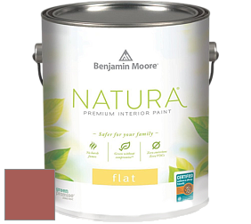 Benjamin Moore 512 Natura Interior Flat Finish матовая краска цвет AF-285 