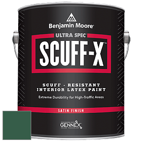 Benjamin Moore 486 Ultra Spec SCUFF-X Interior Satin Finish краска цвет NCS S 6030-G 