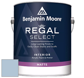 Benjamin Moore 548 IRegal Select Interior Paint - Matte краска цвет 828 Airway