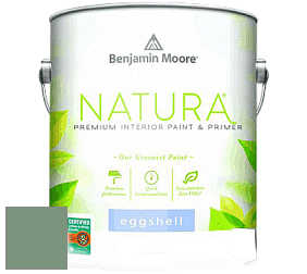 Benjamin Moore 513 Natura Interior Eggshell Finish краска с блеском цвет 635 Parsley Snips