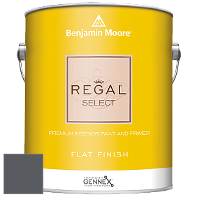 Benjamin Moore 547 Regal Select Waterborne Interior Flat Finish краска цвет 1609 Temptation