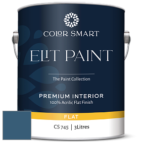 COLOR SMART CS 745 ELIT PAINT глубокоматовая моющаяся краска цвет 805 New York State of Mind