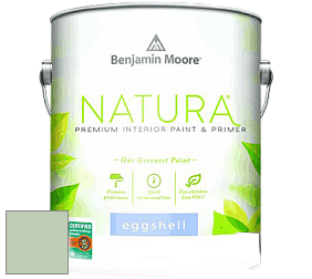 Benjamin Moore 513 Natura Interior Eggshell Finish краска с блеском цвет NCS S 1515-G20Y 