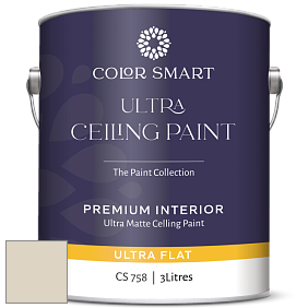 COLOR SMART CS 758 ULTRA CEILING PAINT ультраматовая краска цвет 975 Tapestry Beige