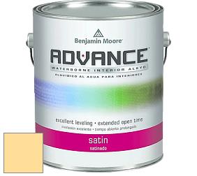 Benjamin Moore 792 Advance Interior Paint-Satin эмаль цвет 2019-50 Lemon Drops