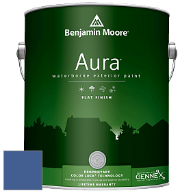 Benjamin Moore Aura 629 Waterborne Exterior Flat Finish краска цвет 819 Southern Belle