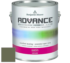 Benjamin Moore 792 Advance Interior Paint-Satin эмаль цвет 441 Alligator Alley